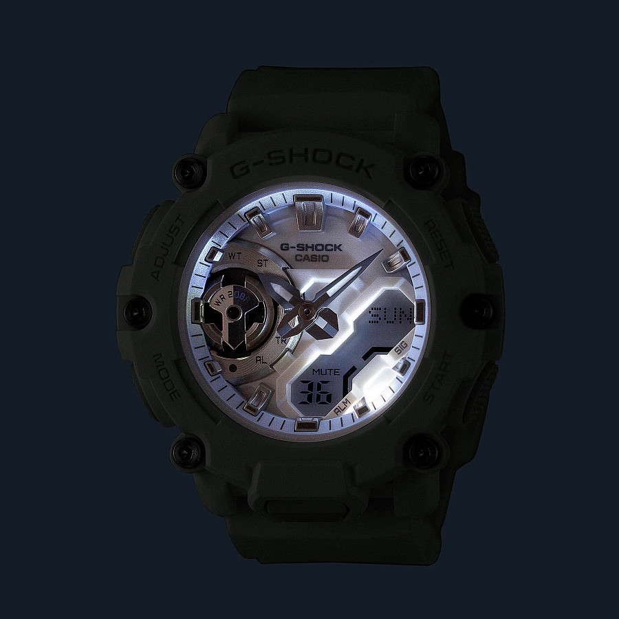 Часы Casio G-Shock GMA-S2200M-7A — белый, пластик