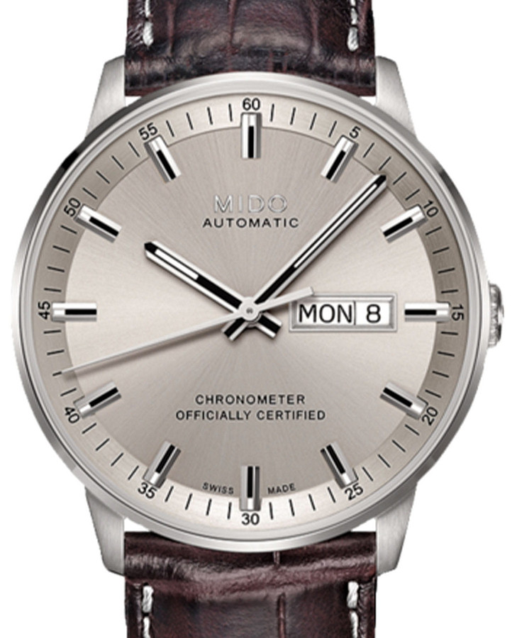 Часы Mido Commander Chronometer M021.431.16.071.00 — механические, сталь металл
