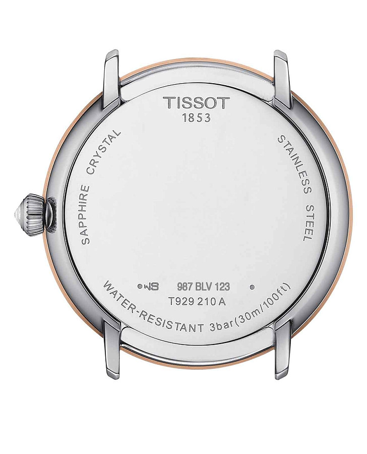 Часы Tissot T-Gold Glendora T929.210.46.051.00 — золото сталь металл, Швейцария