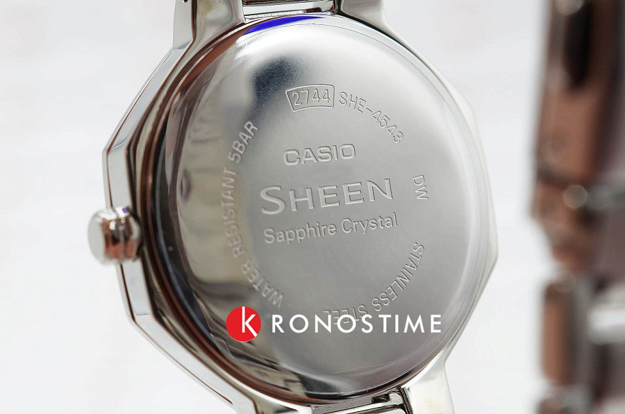 Часы Casio Sheen SHE-4543D-7A — Япония, женские