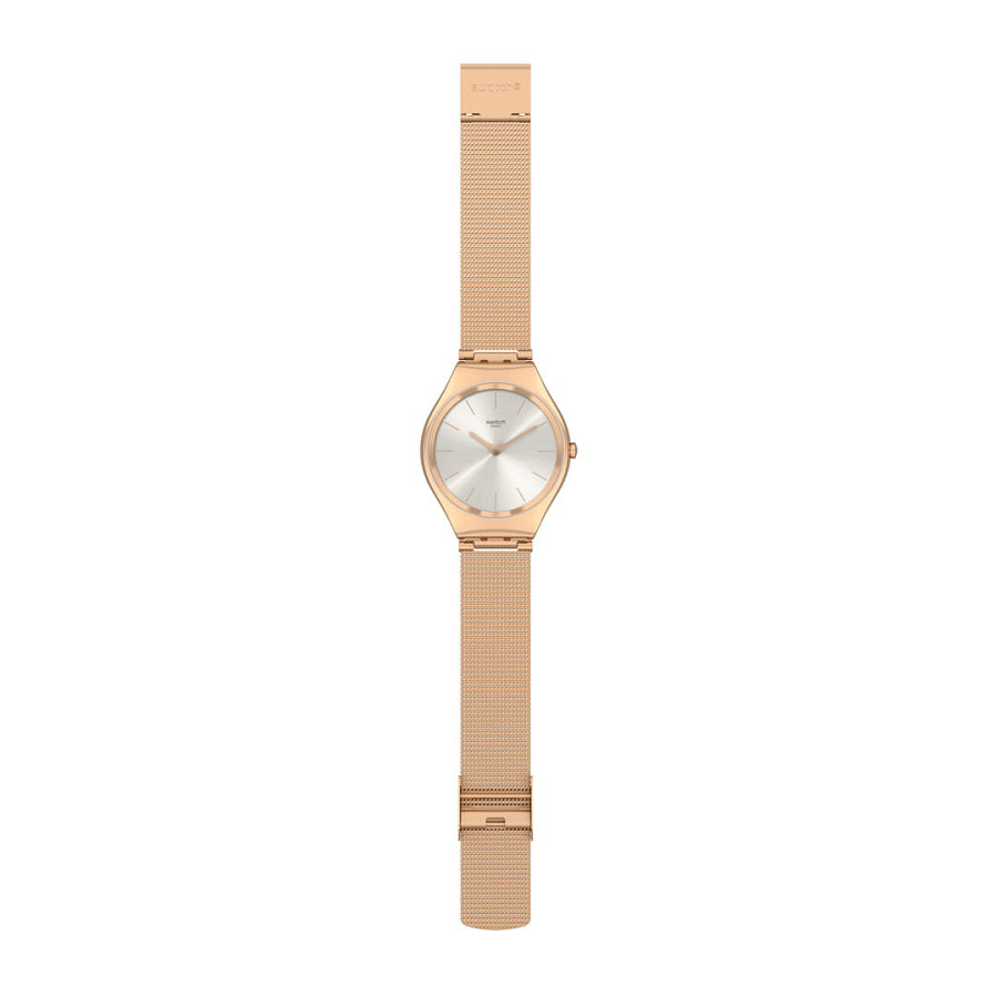 Часы Swatch Skin Irony SYXG120M — кварцевые, металл сталь