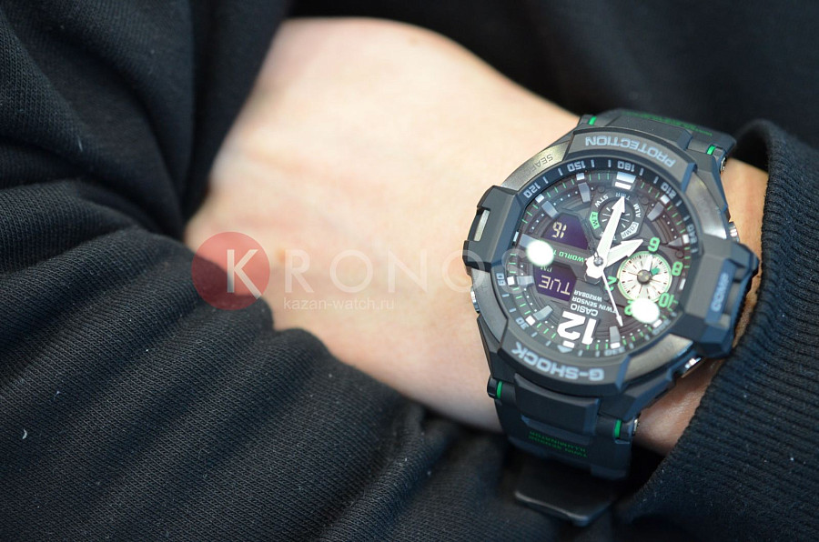 Часы Casio G-Shock GA-1100-1A3 — артикул GA-1100-1A3