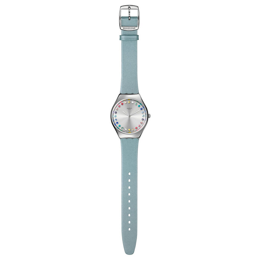 Часы Swatch Skin Irony SYXS144 — кварцевые, металл сталь