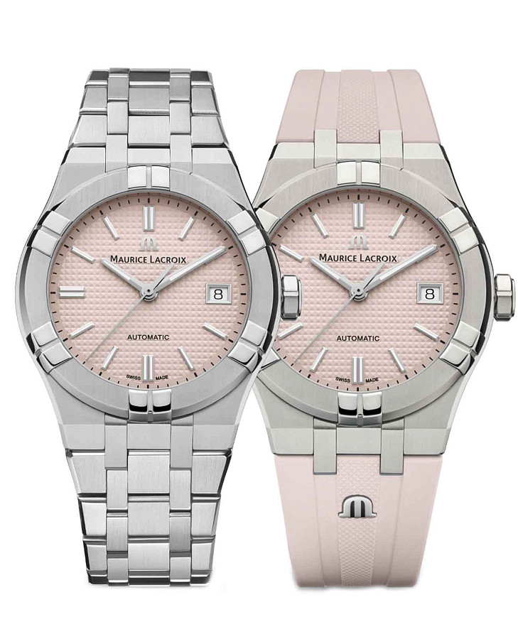 Часы Maurice Lacroix Aikon Automatic AI6007-SS00F-530-E — механические, сталь металл