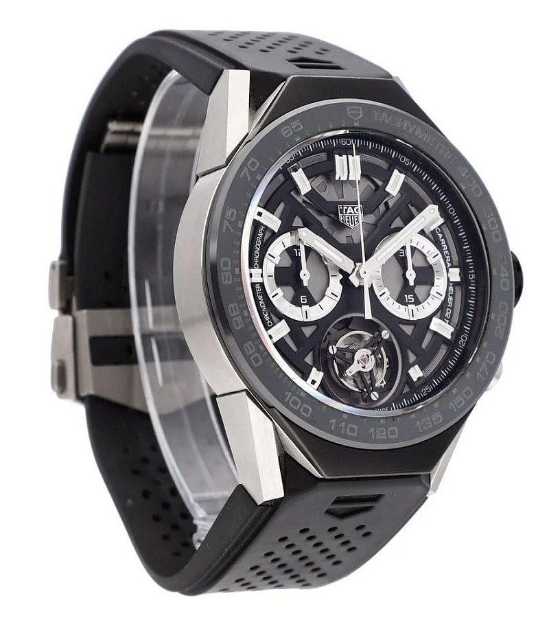 Часы TAG Heuer Carrera ACBF5A80 — каучук, мужские