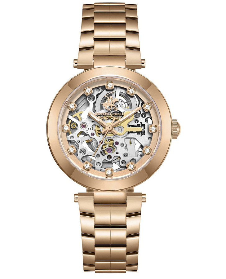 Часы Beverly Hills Polo Club BP3800X.430 — женские, серебристый