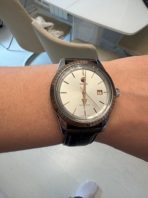 Фото покупателя: Швейцарские механические наручные часы Rado Golden Horse Automatic R33100015