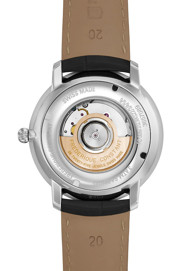 Часы Frederique Constant Slimline Heart Beat Automatic FC-312N4S6 — металл сталь, Швейцария