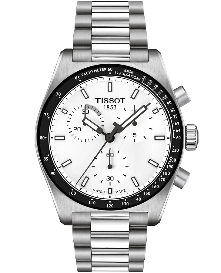 Часы Tissot PR516 T149.417.11.011.00 — мужские, белый