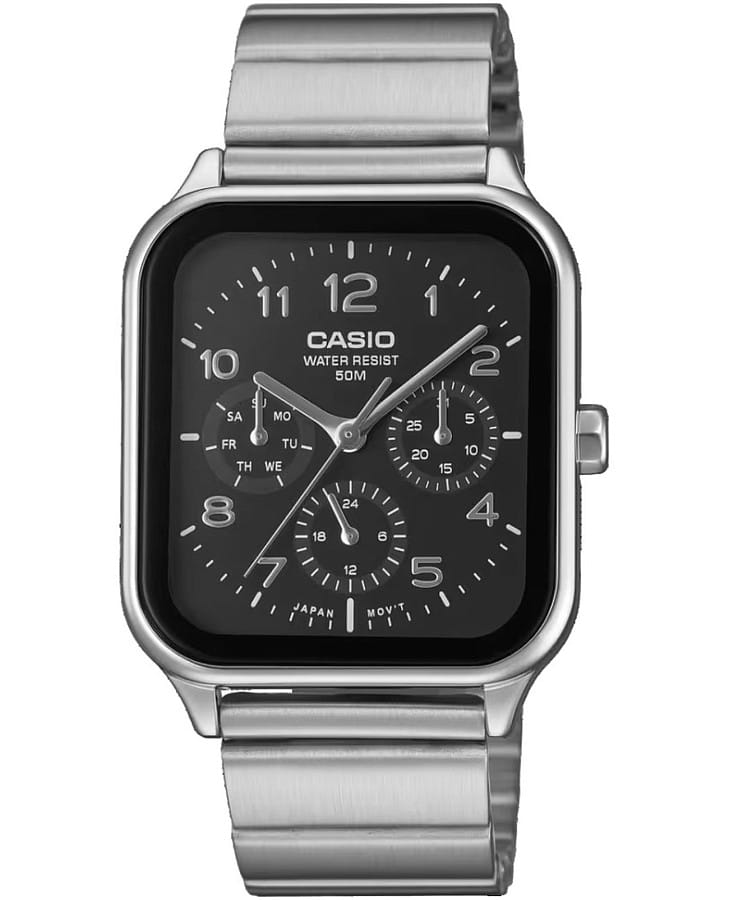 Часы Casio Collection MTP-M306D-1A — мужские, черный