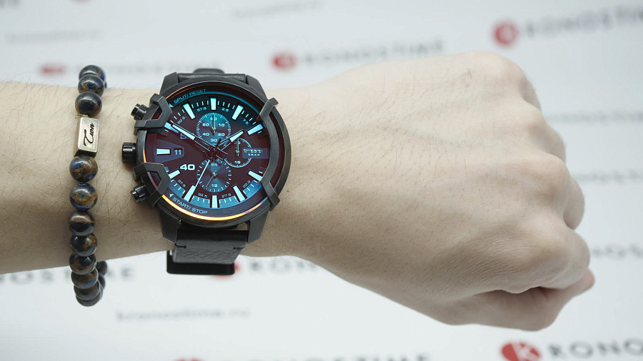 Часы Diesel Griffed DZ4519 — цветной, сталь металл