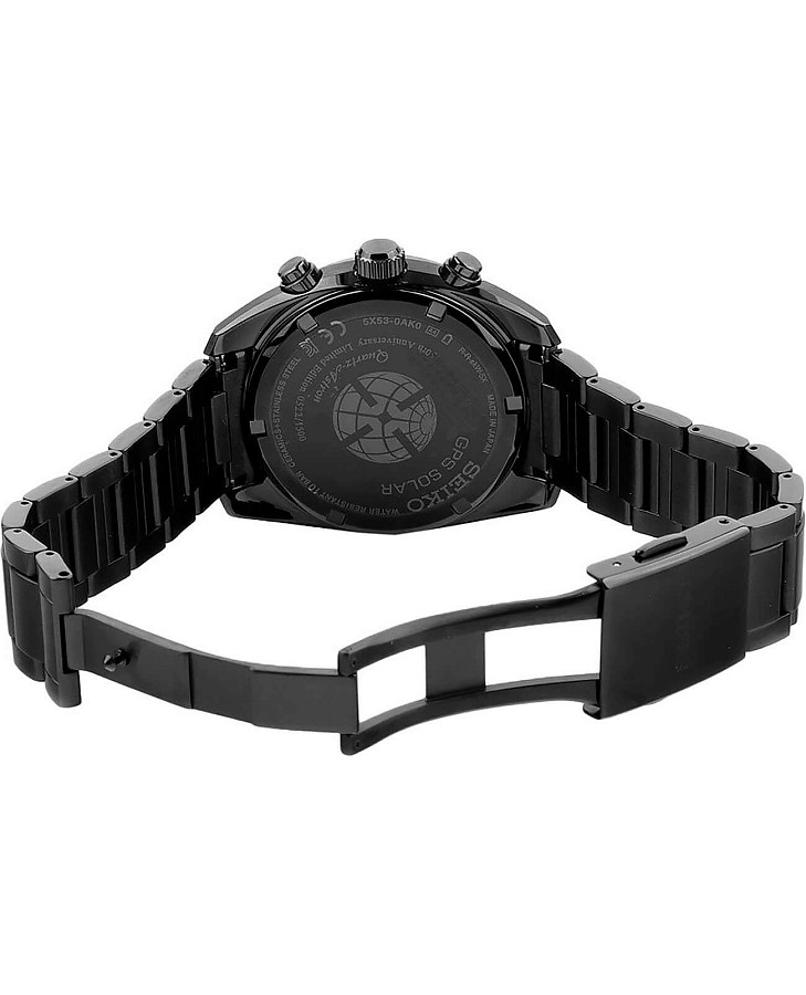 Часы Seiko Astron GPS Solar SSH023J1 — сталь c pvd покрытием, мужские