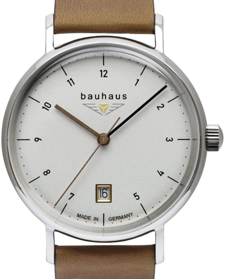 Часы Bauhaus Classic 21411 — кварцевые, сталь металл