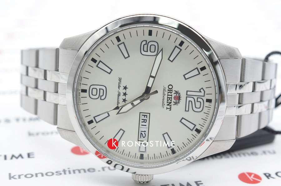 Часы Orient RA-AB0008S (RN-AB0008S) — нержавеющая сталь, мужские