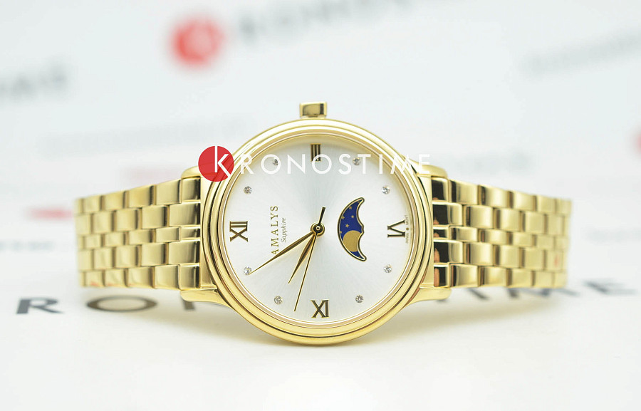 Часы Amalys Simone AMW-204 — кварцевые, сталь металл