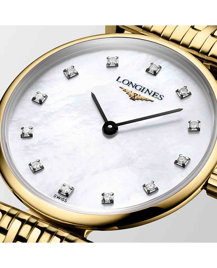 Часы Longines La Grande Classique L4.209.2.87.8 — перламутровый, кварцевые