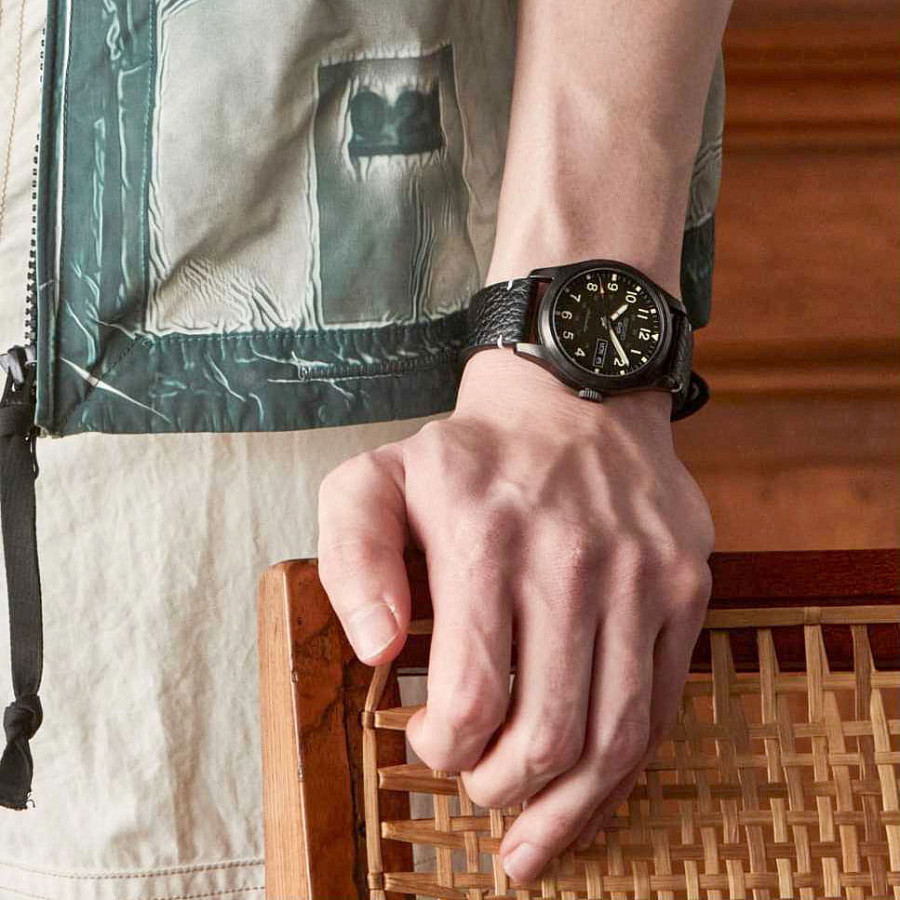 Часы Seiko 5 Sports Field series SRPG41K1 — металл сталь, Япония