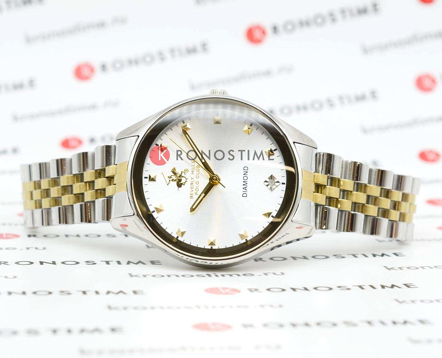 Часы Beverly Hills Polo Club BP3657C.230 — кварцевые, сталь металл
