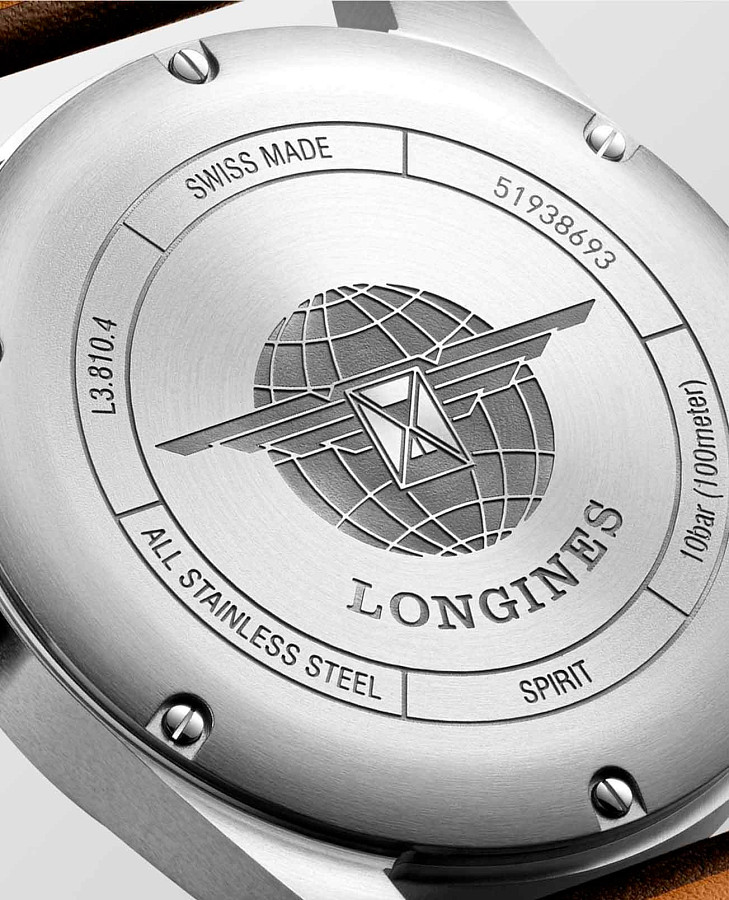 Часы Longines Spirit L3.810.4.53.0 — артикул L38104530