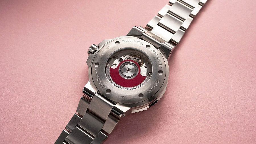 Часы Oris Aquis Gmt Date 01 798 7754 4135-07 8 24 05PEB — нержавеющая сталь, мужские