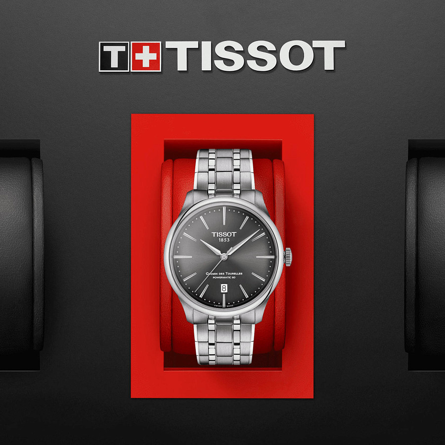 Часы Tissot Chemin des Tourelles Powermatic 80 T139.807.11.061.00 — артикул T1398071106100, мужские