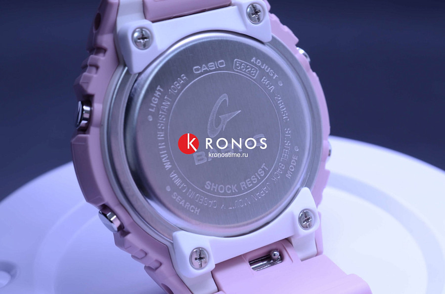 Часы Casio Baby-G BGA-260SC-4A — Япония, кварцевые