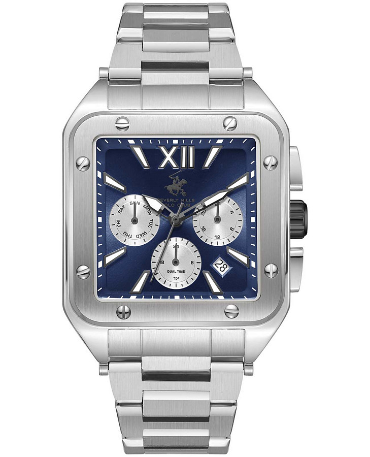 Часы Beverly Hills Polo Club BP3685X.390 — мужские, синий