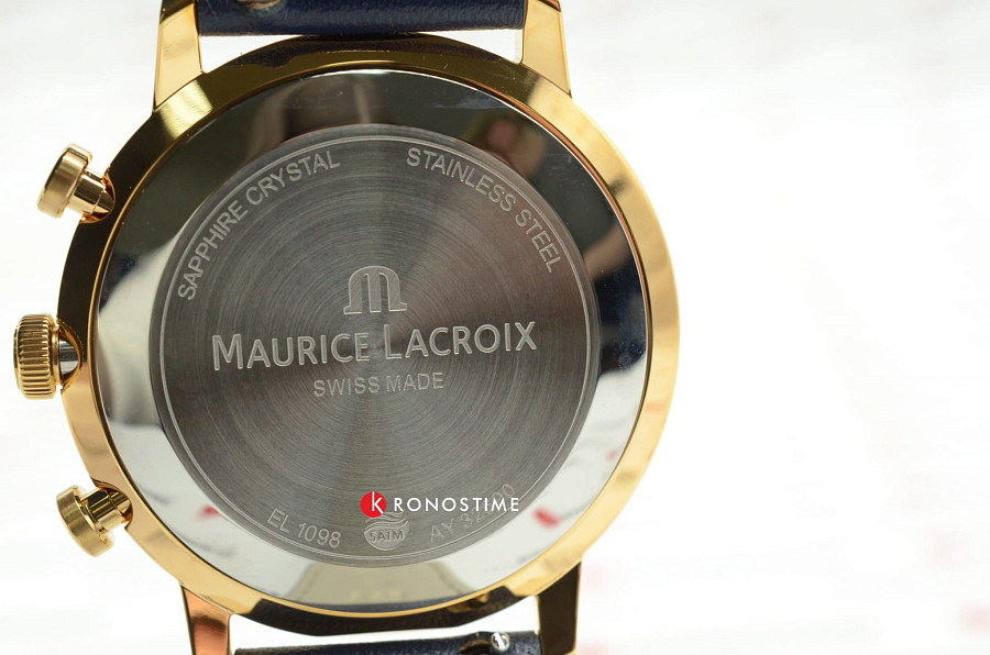 Часы Maurice Lacroix Eliros Chronograph EL1098-PVP01-411-1 — Швейцария, кварцевые