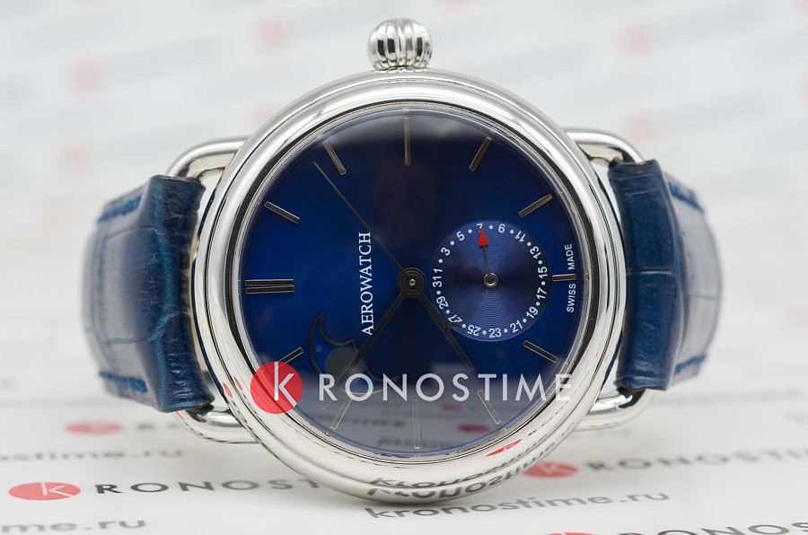 Часы Aerowatch 74969 AA03 — механические, металл сталь