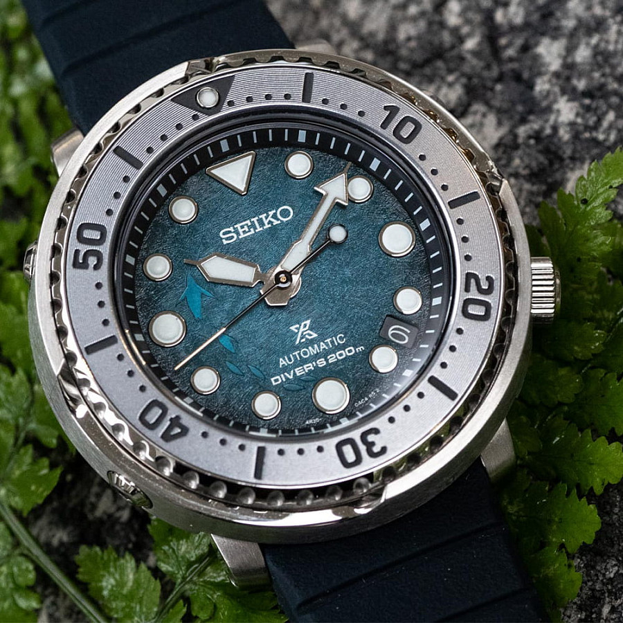 Часы Seiko Prospex SRPH77K1 — силикон, мужские
