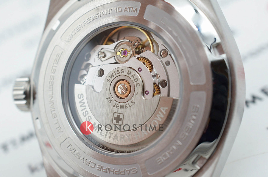 Часы Swiss Military Hanowa Majestic Pioneer SMWGL0006203 — мужские, нержавеющая сталь 316l