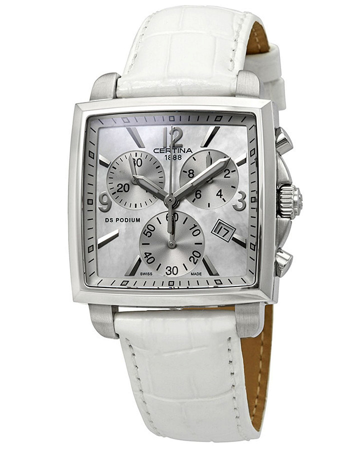 Часы Certina DS Podium C001.317.16.117.00 — женские, перламутровый