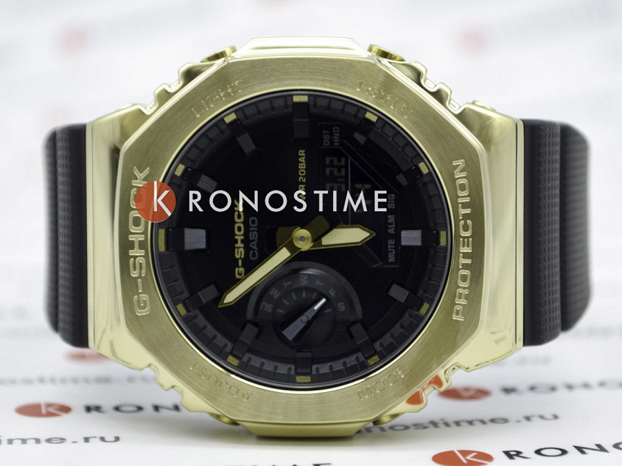 Часы Casio G-Shock GM-2100G-1A9DR (GM-2100G-1A9) — мужские, электронные