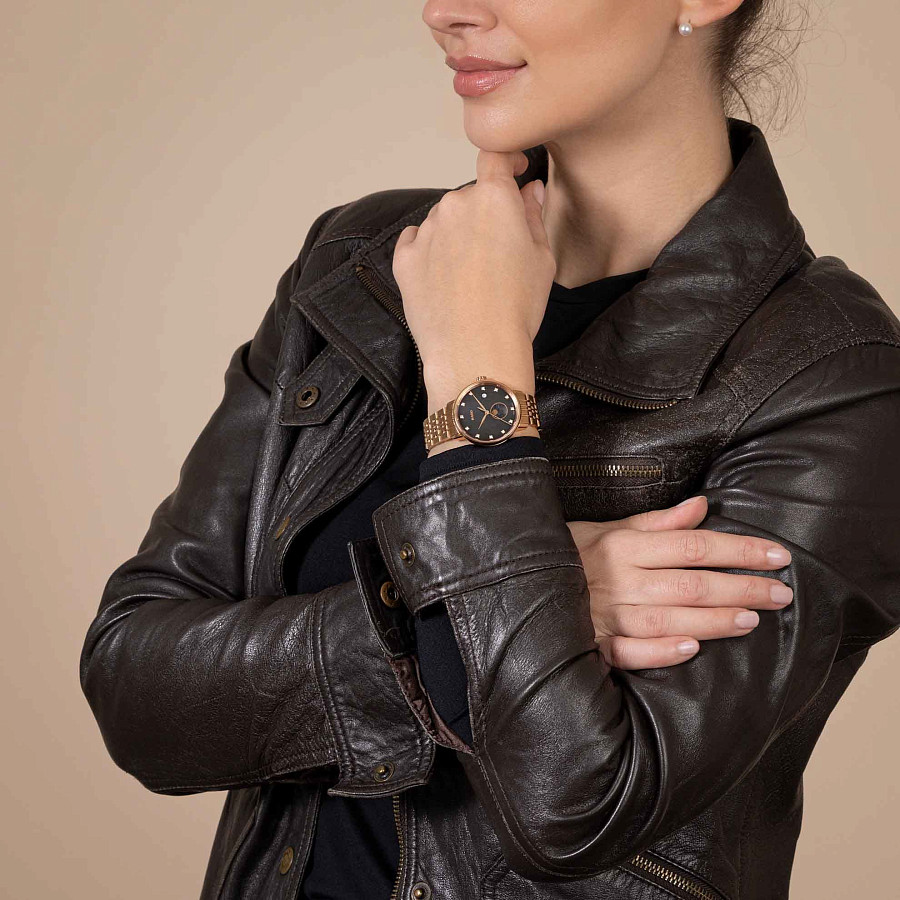 Часы Rado Coupole Diamonds Moonphase R22884903 — сталь металл, Швейцария