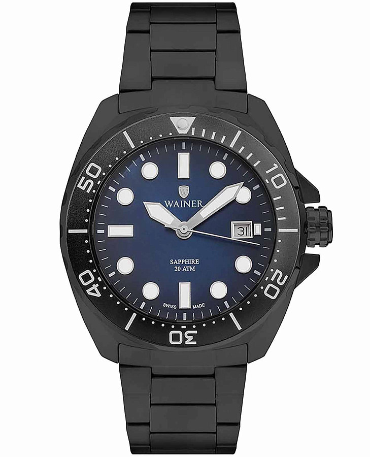 Часы Wainer Sport WA.10921-D — мужские, синий