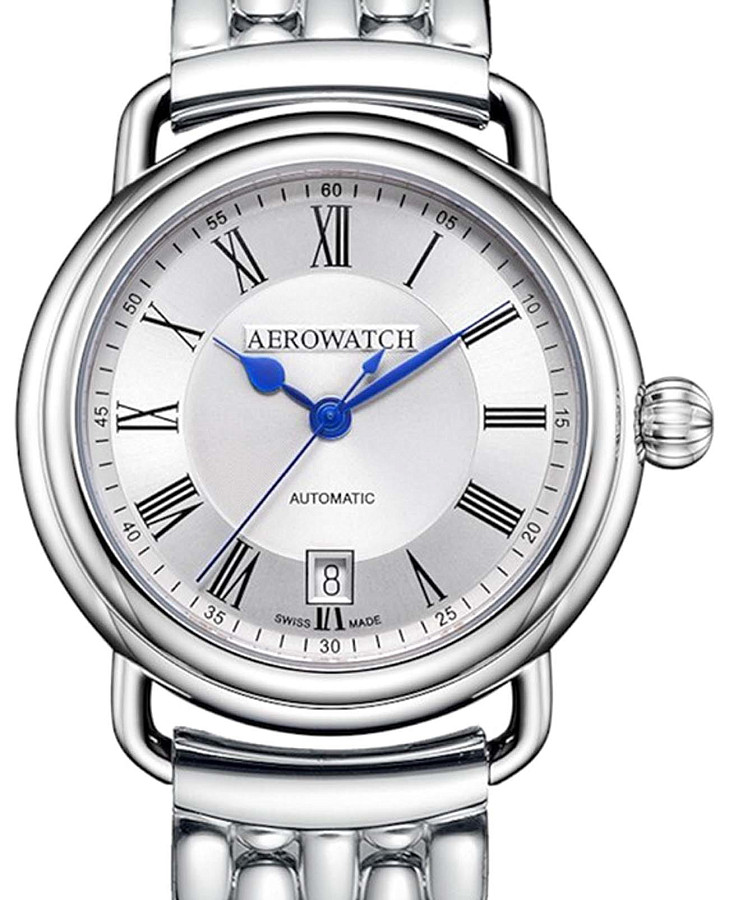 Часы Aerowatch 1942 60900 AA26 M — механические, металл сталь