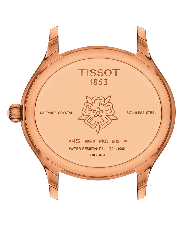 Часы Tissot Bella Ora T103.310.36.013.00 — кожаный, женские