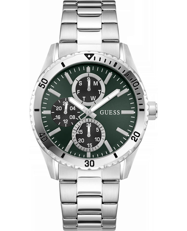 Часы Guess Sport Velocity GW1061G1 — мужские, зеленый