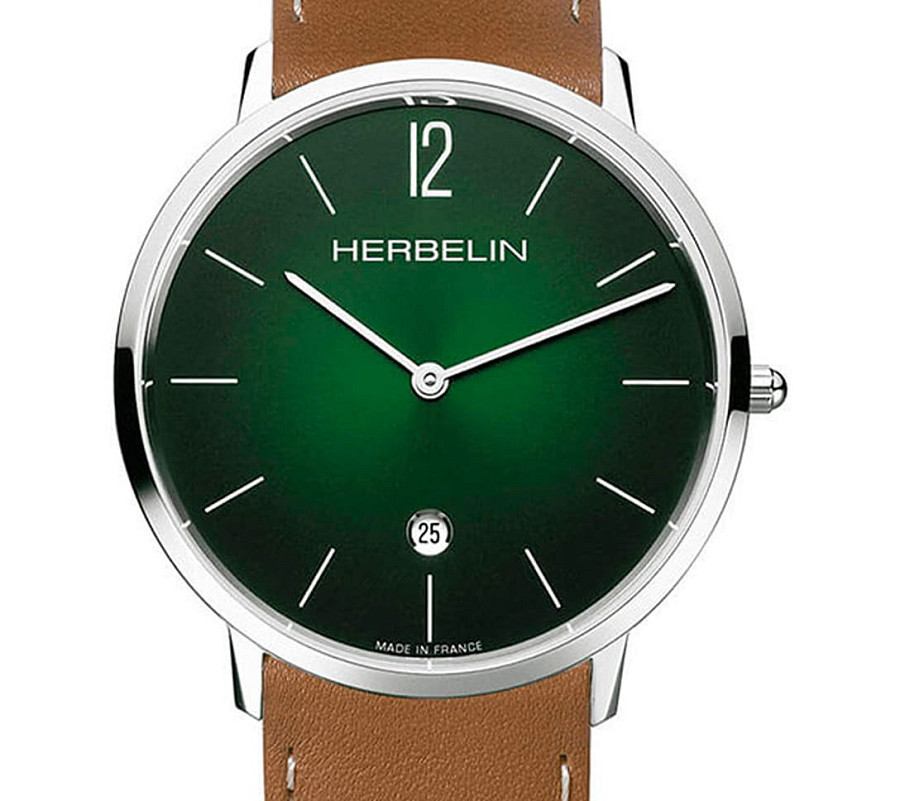 Часы Herbelin City 19515AP16GD — кварцевые, сталь металл