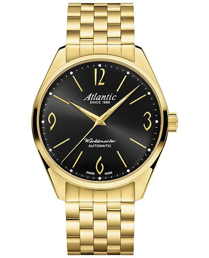 Часы Atlantic Worldmaster Art-Deco 51752.45.69GM — мужские, черный