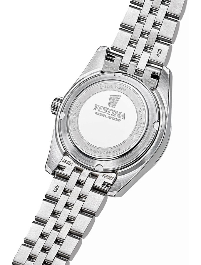 Часы Festina Swiss Made F20087/6 — металл сталь, Испания