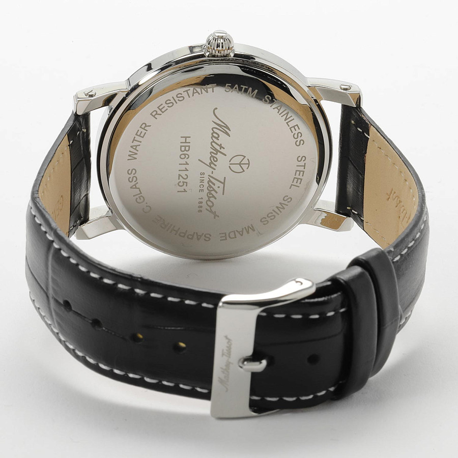 Часы Mathey-Tissot City Leather HB611251ABR — артикул HB611251ABR