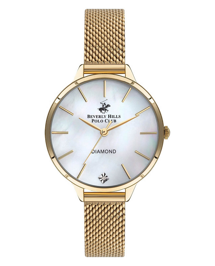 Часы Beverly Hills Polo Club BP3305X.120 — женские, перламутровый
