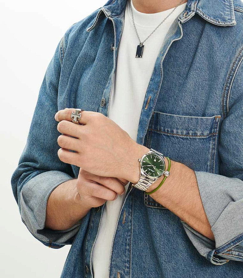 Часы Mathey-Tissot Urban H411MAV — кварцевые, металл сталь