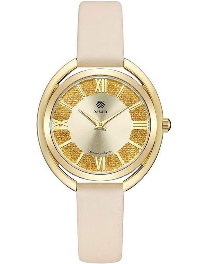 Часы УЧЗ Spectr 3022L-3 — женские, золотистый