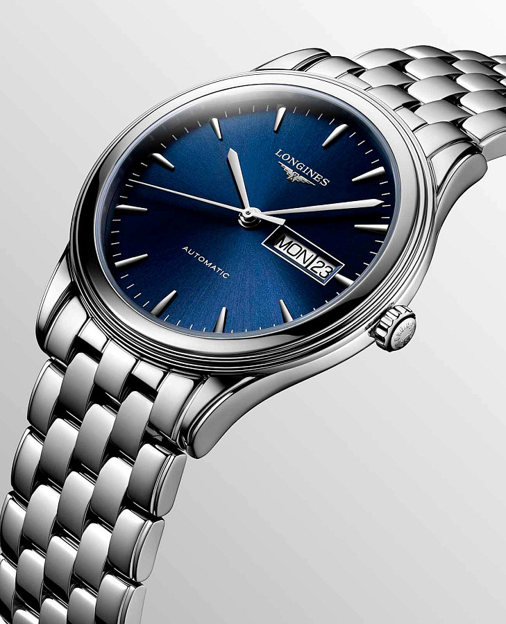 Часы Longines Flagship L4.899.4.92.6 — нержавеющая сталь, мужские