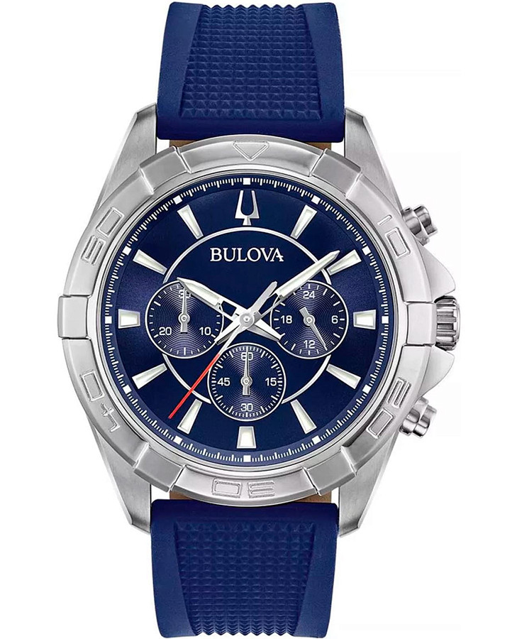 Часы Bulova Classic 96K103 — мужские, синий