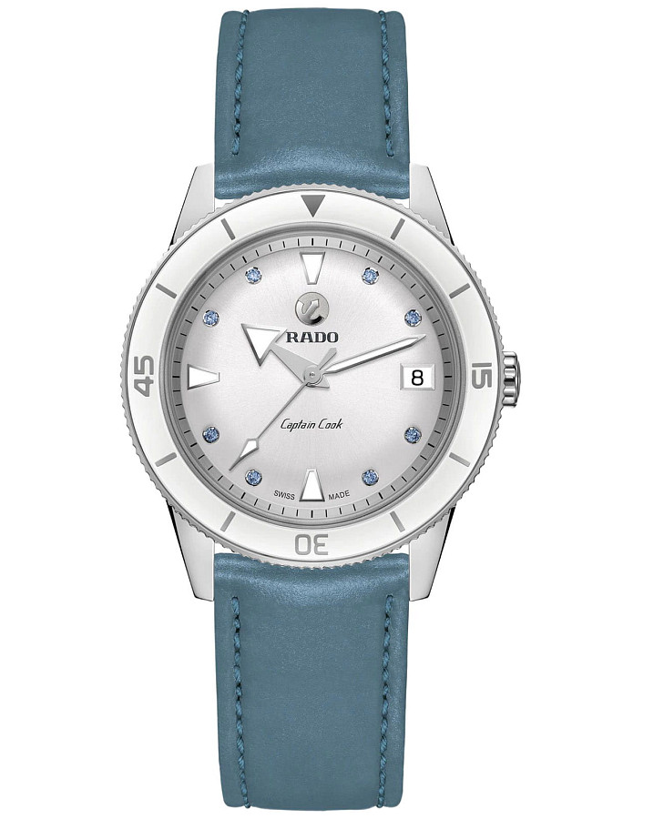 Часы Rado Captain Cook x Julia Peresild R32500718 — кварцевые, сталь металл