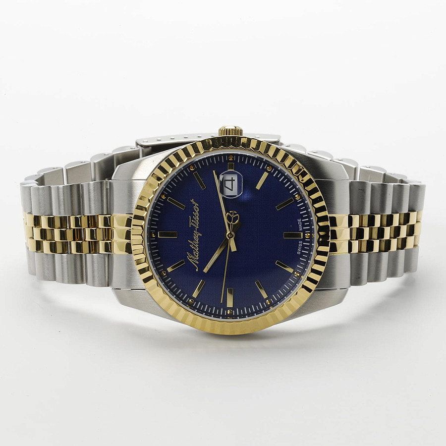 Часы Mathey-Tissot Mathy H810BBU — кварцевые, металл сталь
