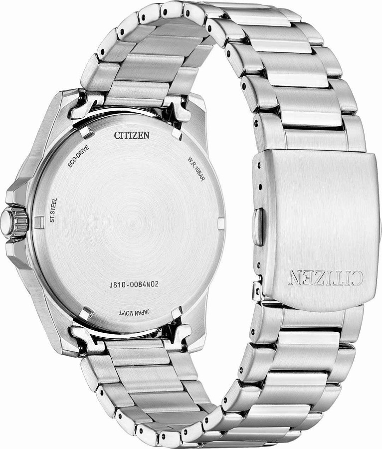 Часы Citizen Eco-Drive AW1811-82X — зеленый, сталь металл